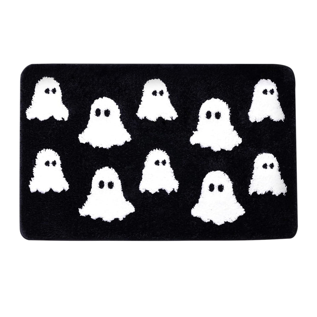 Stijggn Halloween Kitchen Mats for Floor Halloween Rugs Halloween Thanksgiving Decorations Doormat, Welcome Mats for Front Door,Spooky Outdoor Mats for Home Decor Holiday Decorative