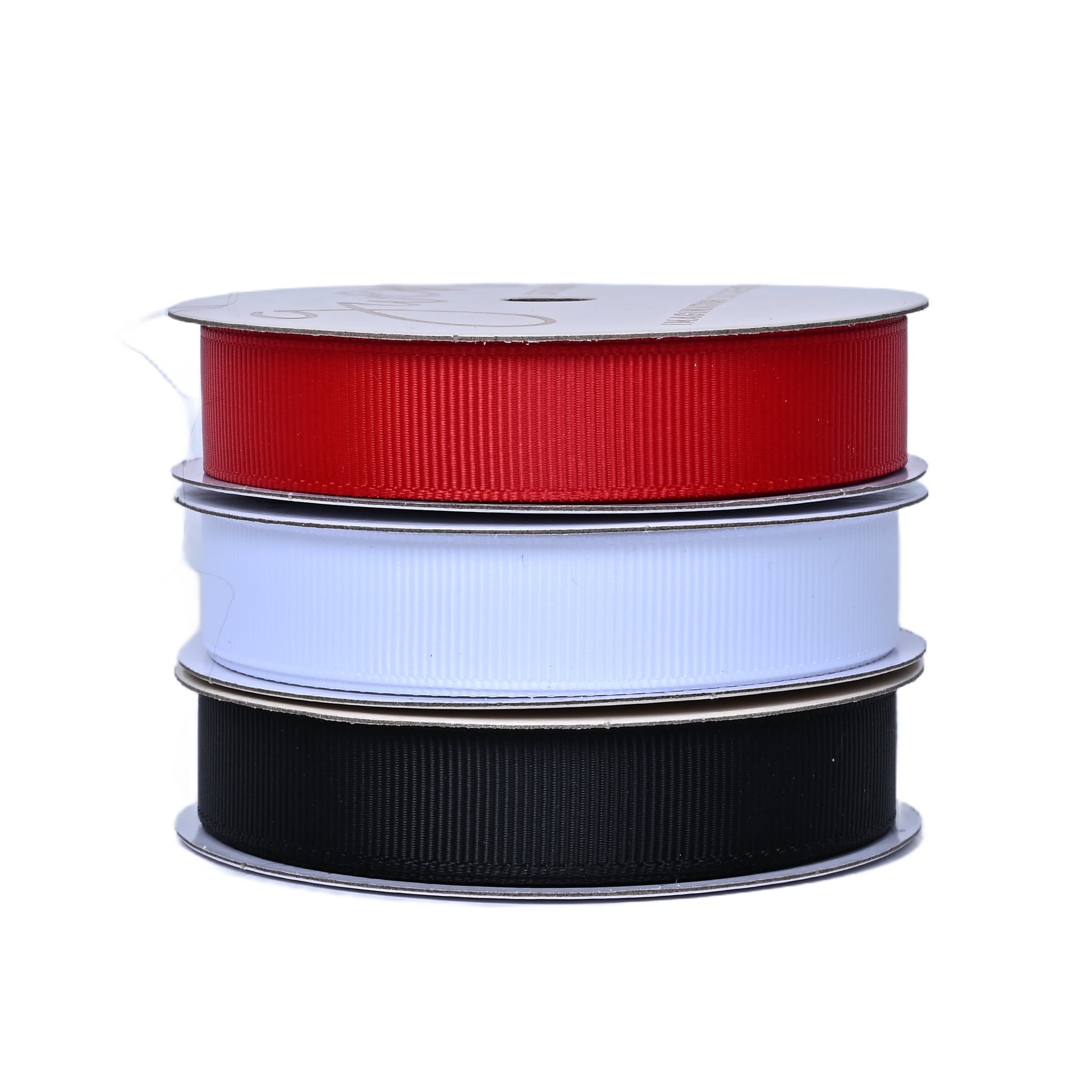 Gwen Studios 5/8" Red Grosgrain Ribbon, 7 Yards