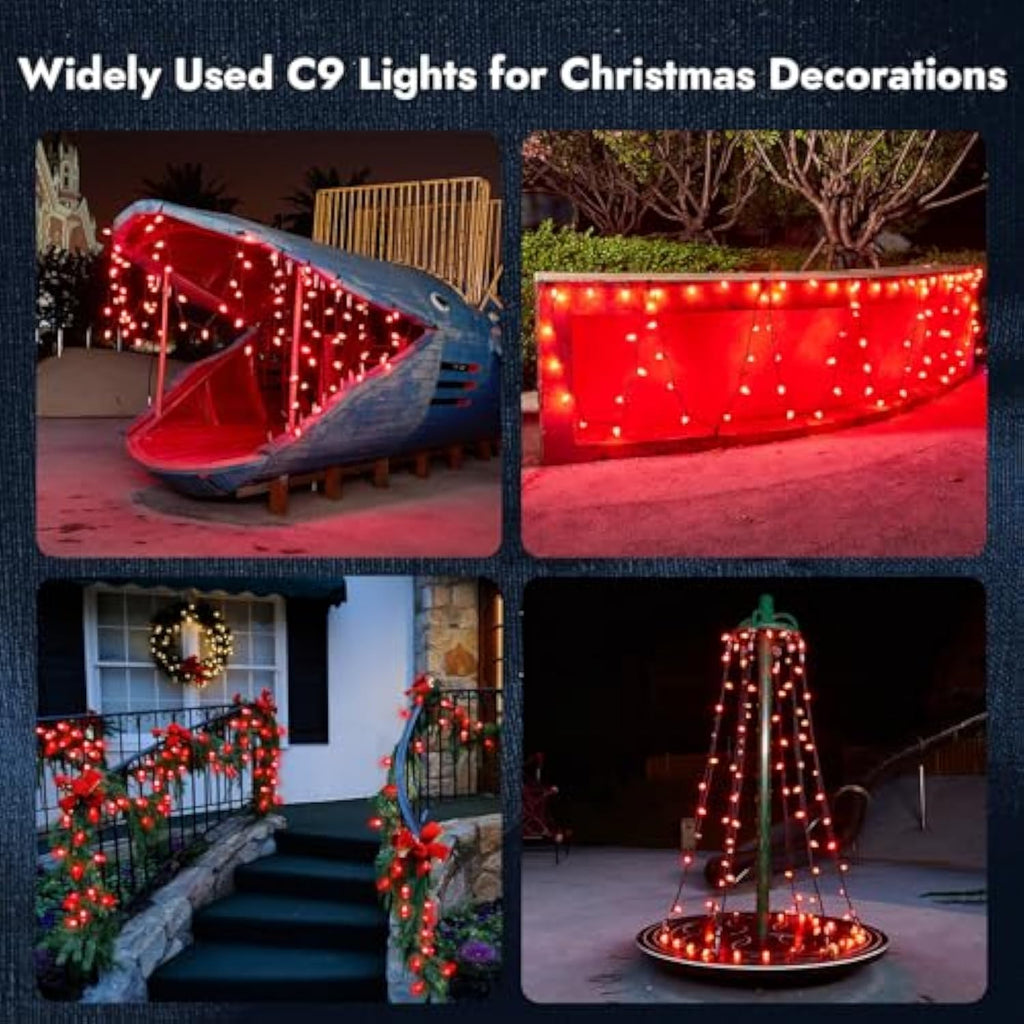 Wick's Outdoor Living LED String Lights, 34 Ft, 50 Pack