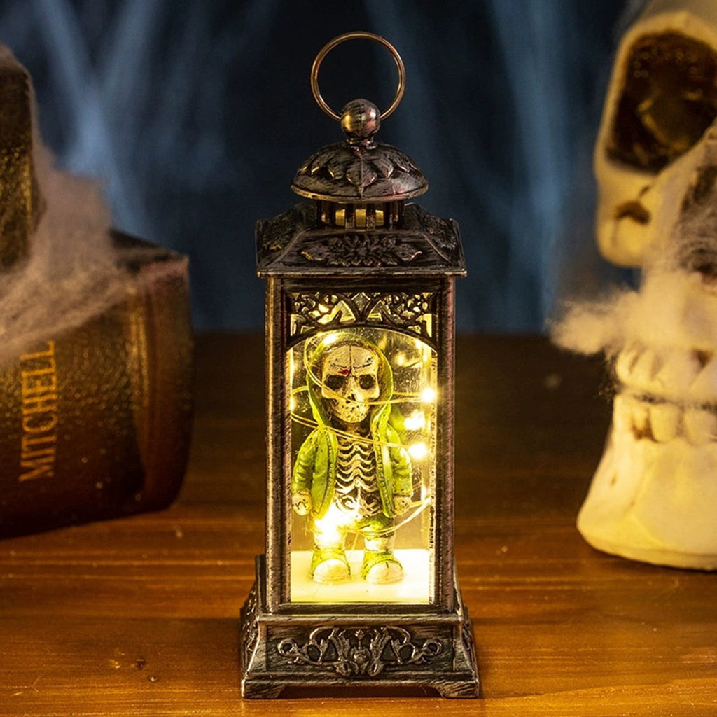 Halloween LED Skeleton Battery Operated Flameless Candle Light For Party Bar & Room Decorations