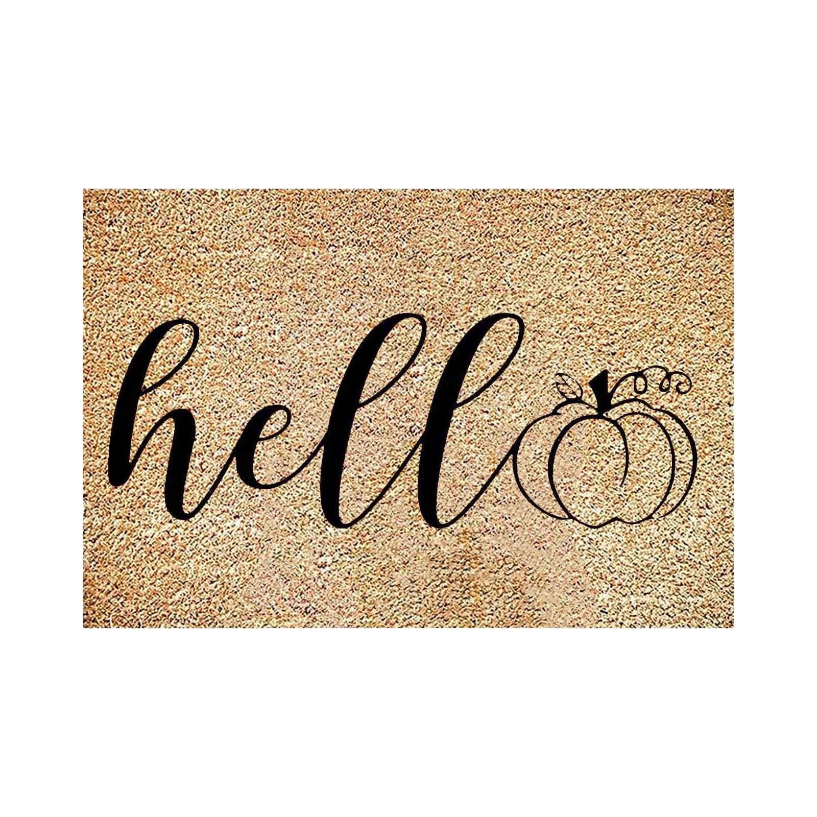 Clearance!Halloween Door Mat, Outdoor Halloween Rugs, Witches Doormat for Front Door Home Kitchen Halloween Indoor Outdoor Decor, 15.7 x 23.6 Inch