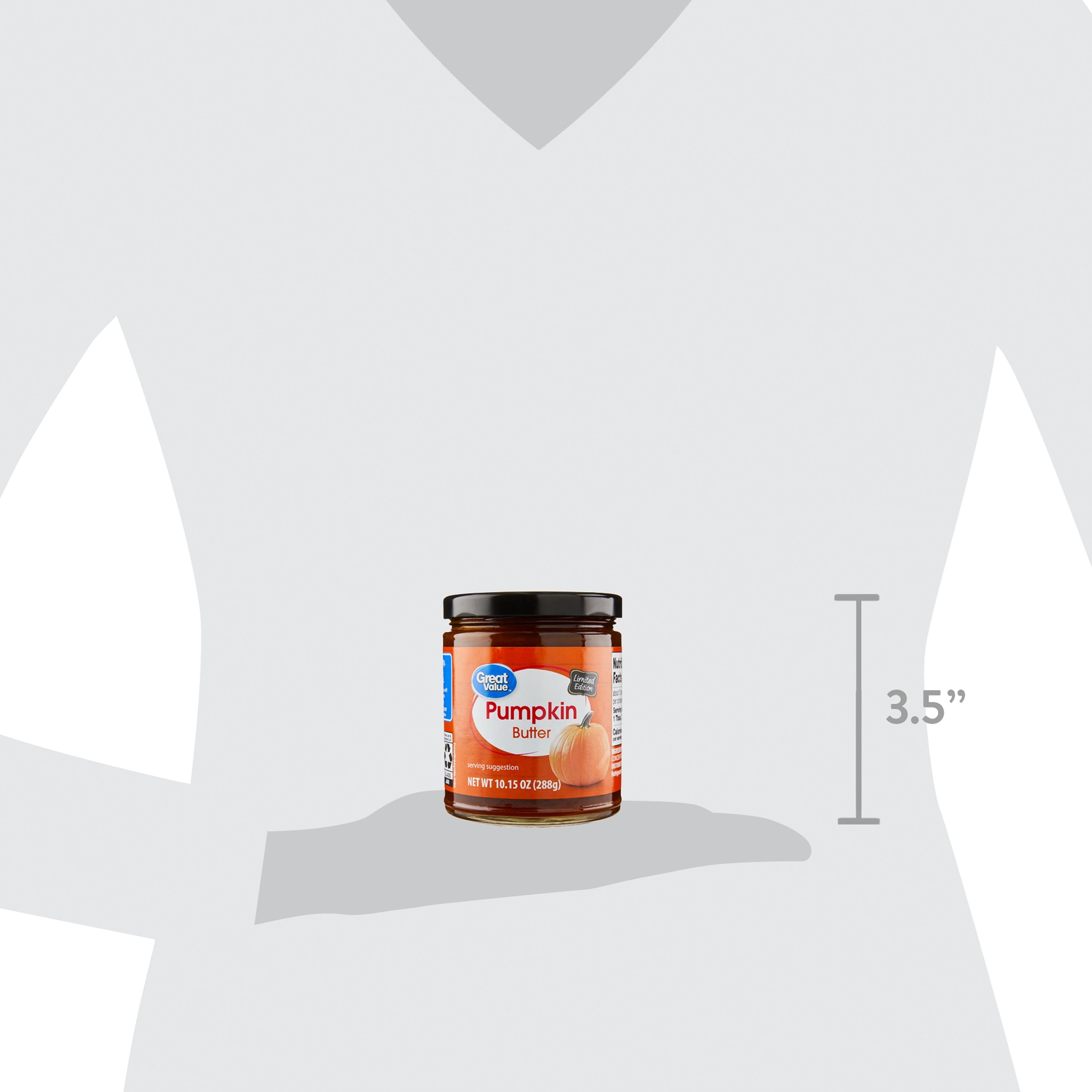 Great Value Pumpkin Butter, 10.15 oz