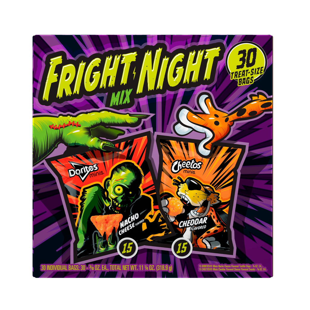 Frito Lay Fright Night Mix Variety Pack Snacks, 11.25 oz, 30 Count