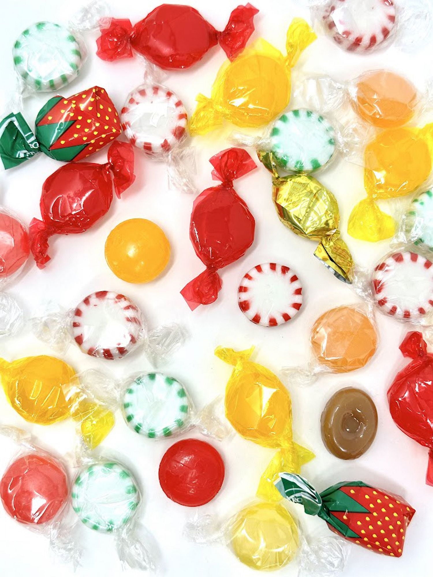 SweetGourmet Hostess Deluxe Hard Candy Mix, Wrapped, Bulk, 2 Pounds