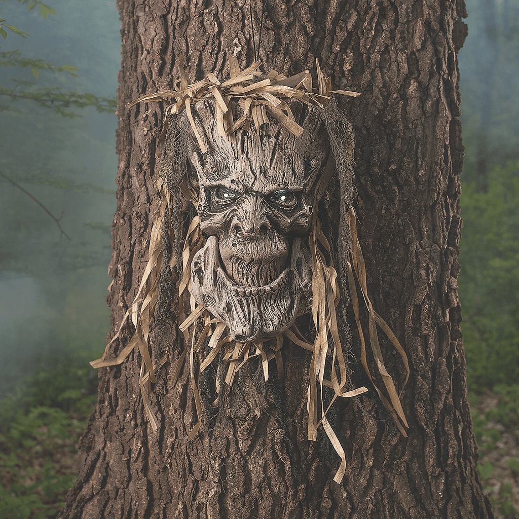 Animated Talking Tree Face - Home Decor - 1 Piece