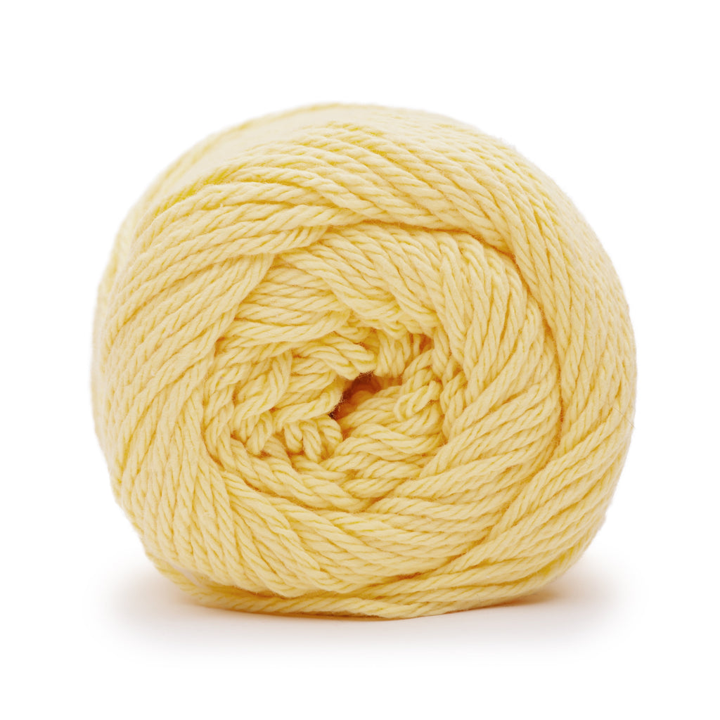 (3 pack) Peaches & Creme Solid 4 Medium Cotton Yarn, Ecru 2.5oz/70.9g, 120 Yards
