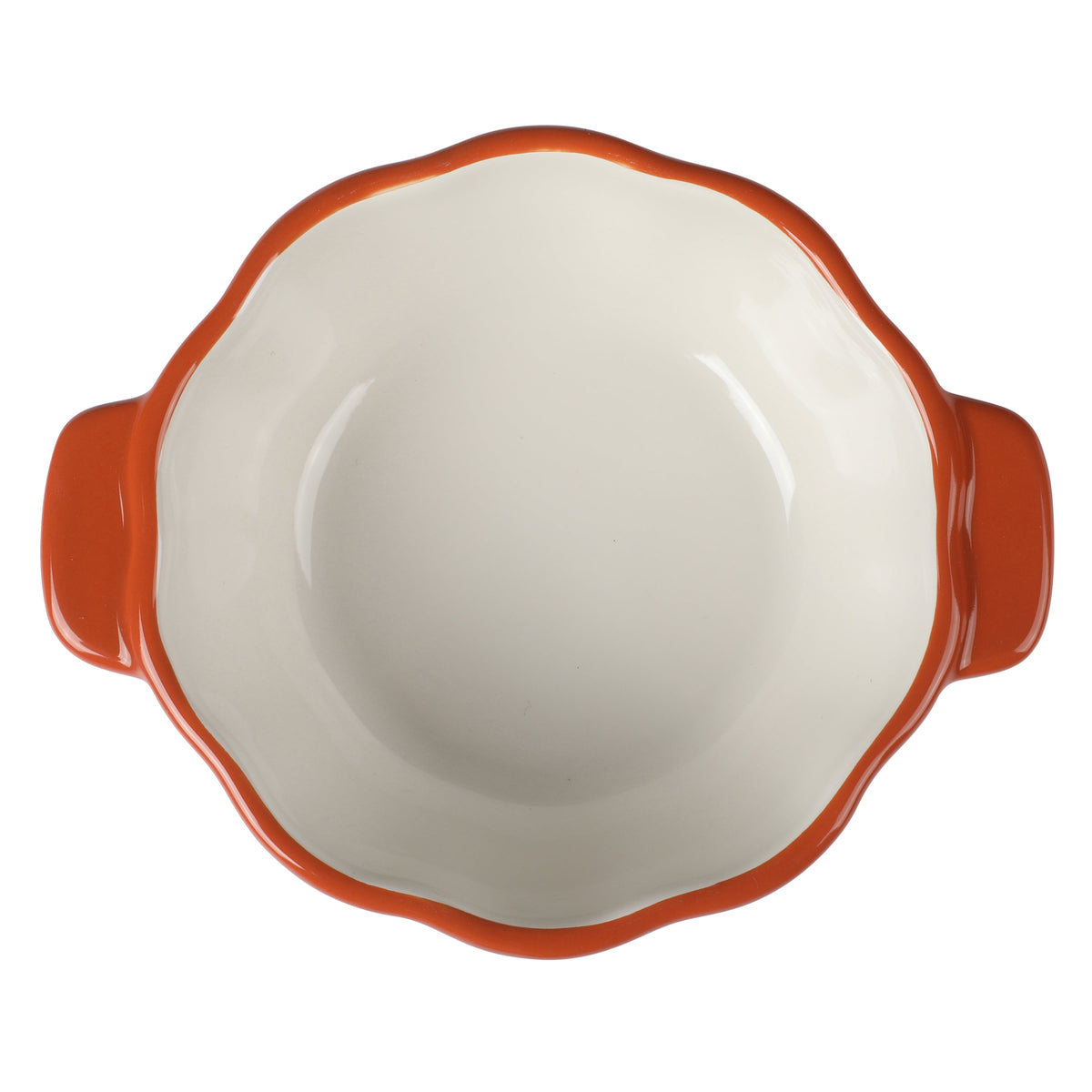 The Pioneer Woman 0.5 Qt Pumpkin Stoneware Mini Cocottes Set with Side Handles, Linen Finish, Set of 3