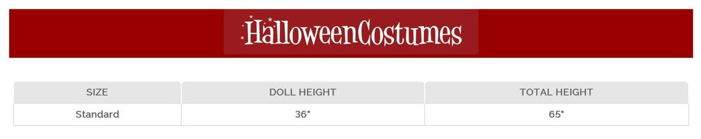 Swinging Decrepit Doll Animated Halloween Decoration