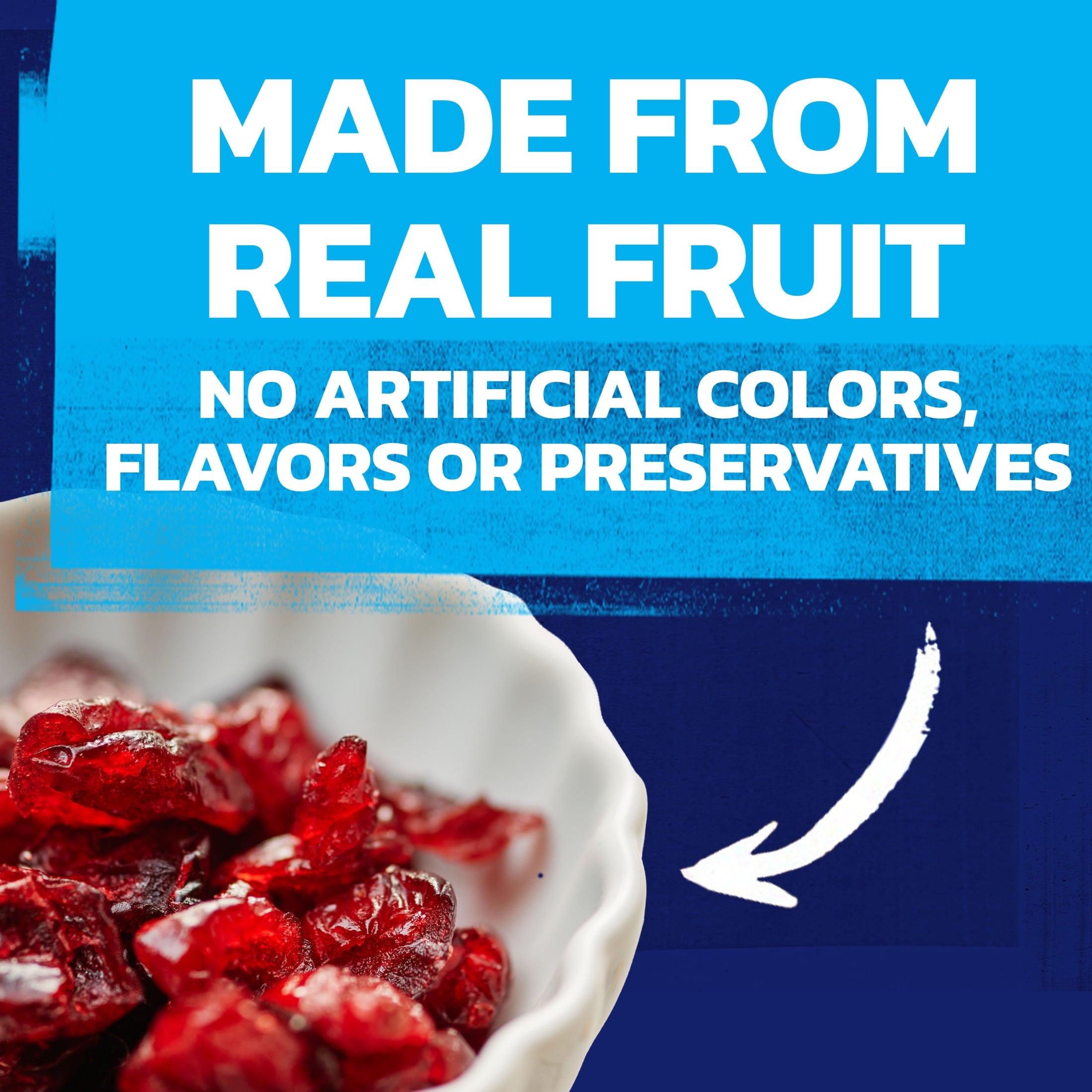 Ocean Spray® Craisins® Original Dried Cranberries, Dried Fruit, 12 oz Pouch