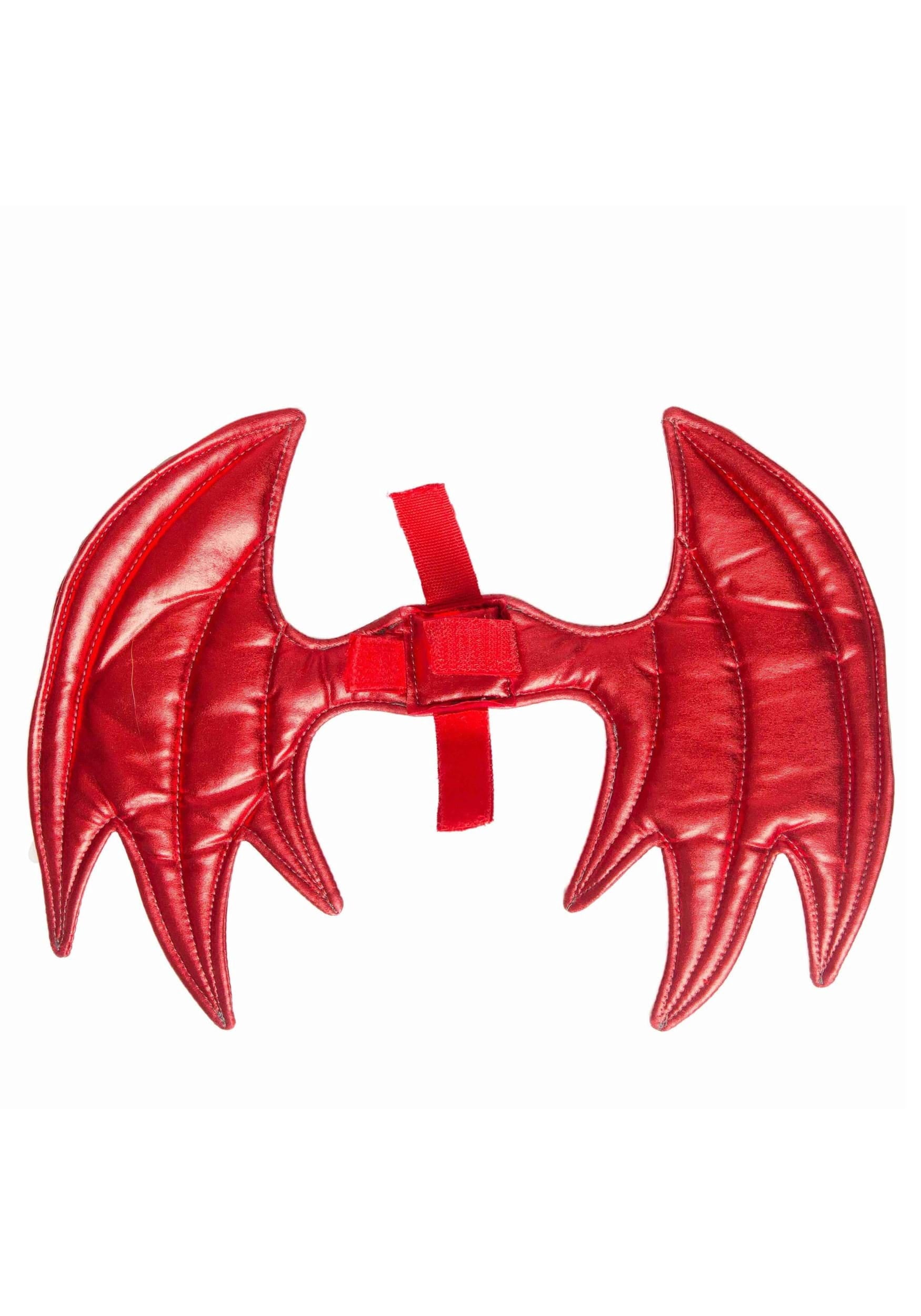 Pet Krewe Devil Dog Costume - Halloween Costumes for Dogs - Attaches to Any Pet Harness, One Size Fits All Pets
