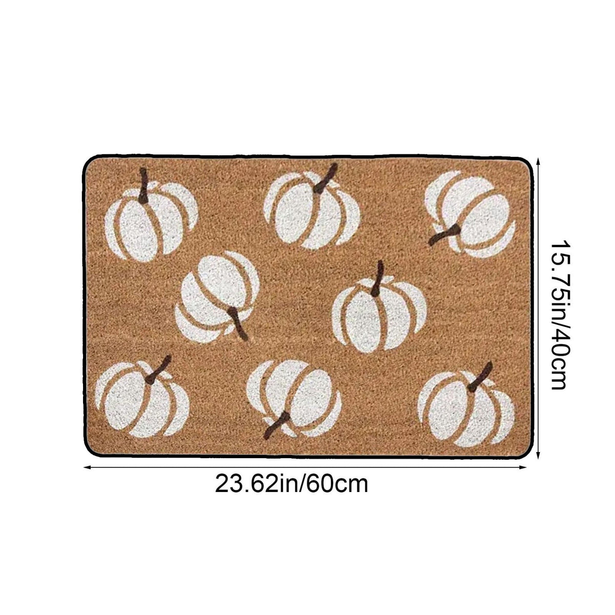 Autumn Door Mat for Entryway, 16x24 Inch, Fall-Themed Floor Doormat for Home Decor, Non-Slip Rug Mat for Living Room, Kitchen, Bedroom, Gifts for Fall Lovers (E)