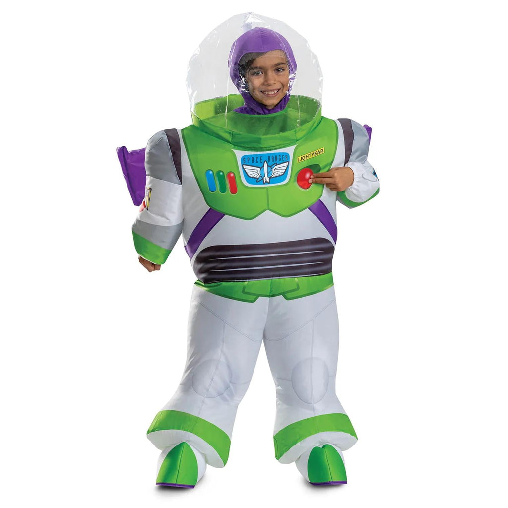 Disguise Boys' Disney Pixar's Toy Story Buzz Lightyear Inflatable Costume - Size One Size Fits Most - Green