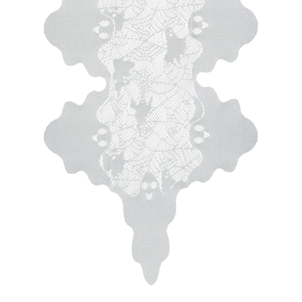 Fabric Spiderweb Table Runner, White, 80" x 20", Halloween by Way To Celebrate