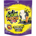 SOUR PATCH KIDS Glow Ups Ghosts Soft & Chewy Gummy Halloween Candy, 8.37 oz