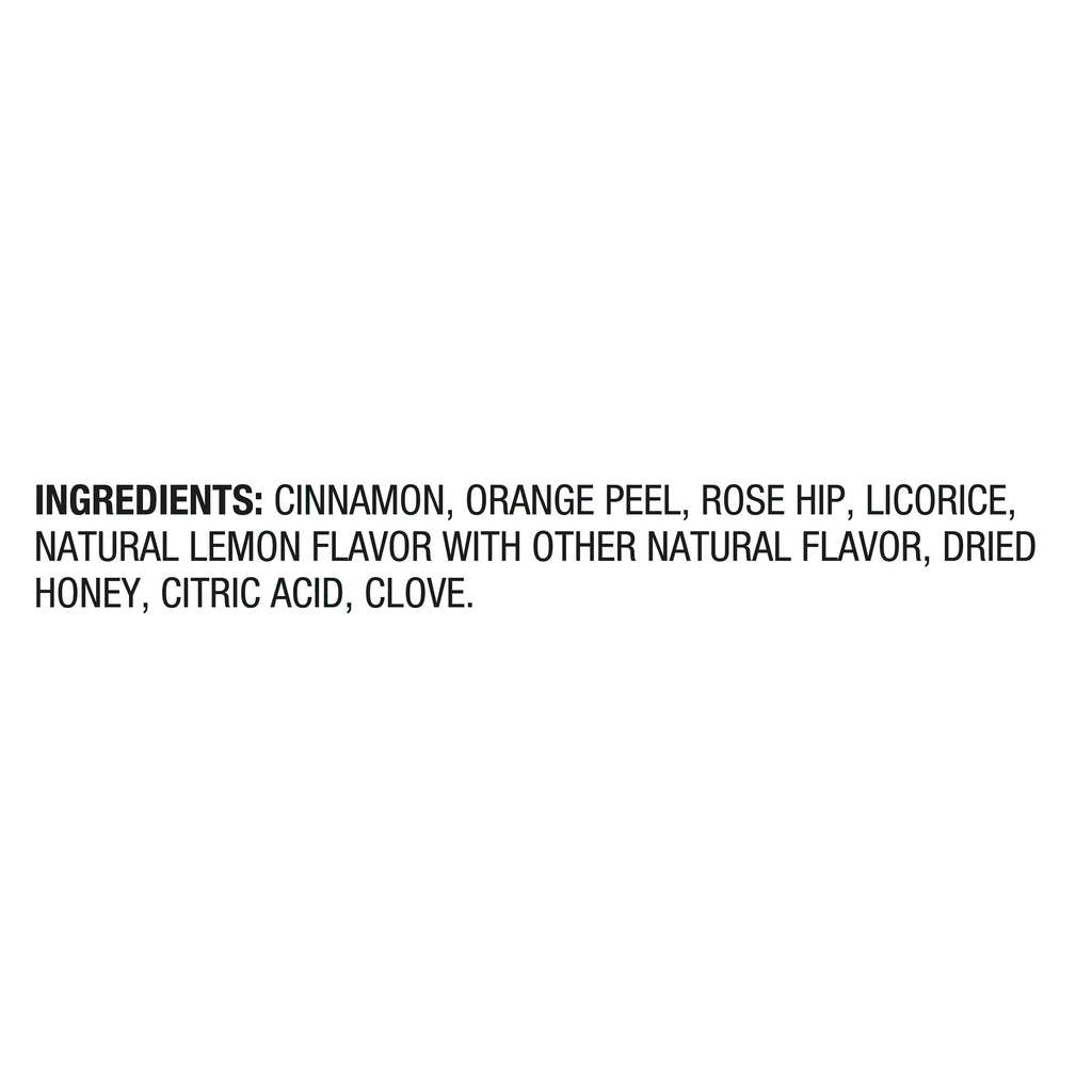 Great Value Honey Lemon Spice Herbal Tea Bags, 1.41 oz, 20 Count