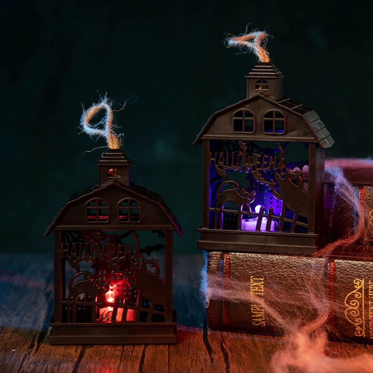 Halloween LED Skeleton Battery Operated Flameless Candle Light For Party Bar & Room Decorations