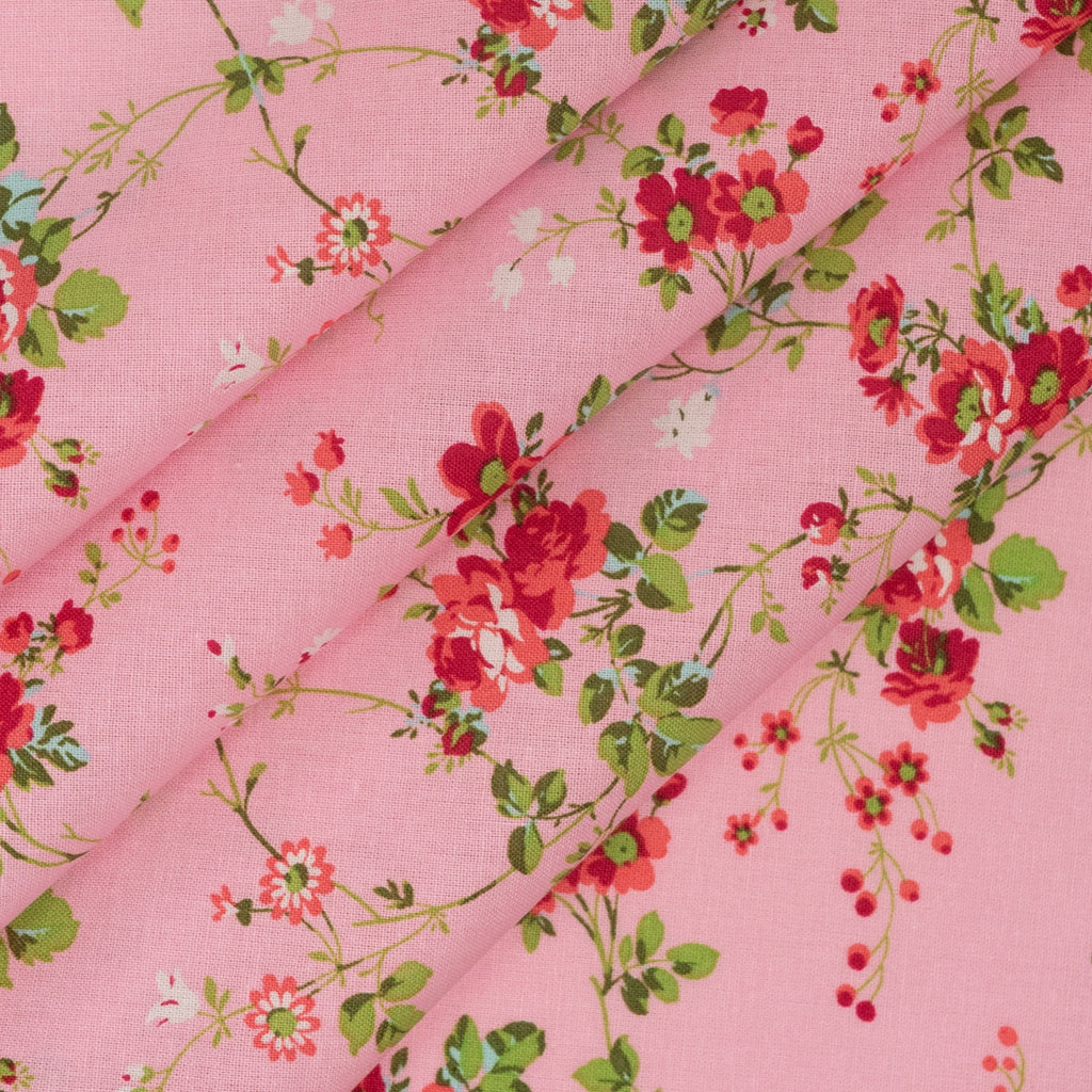 Waverly Inspirations 1 Yard Cut 100% Cotton Print Fabric, Vine Crntn, 44 in Wide, for Quilting & Sewing