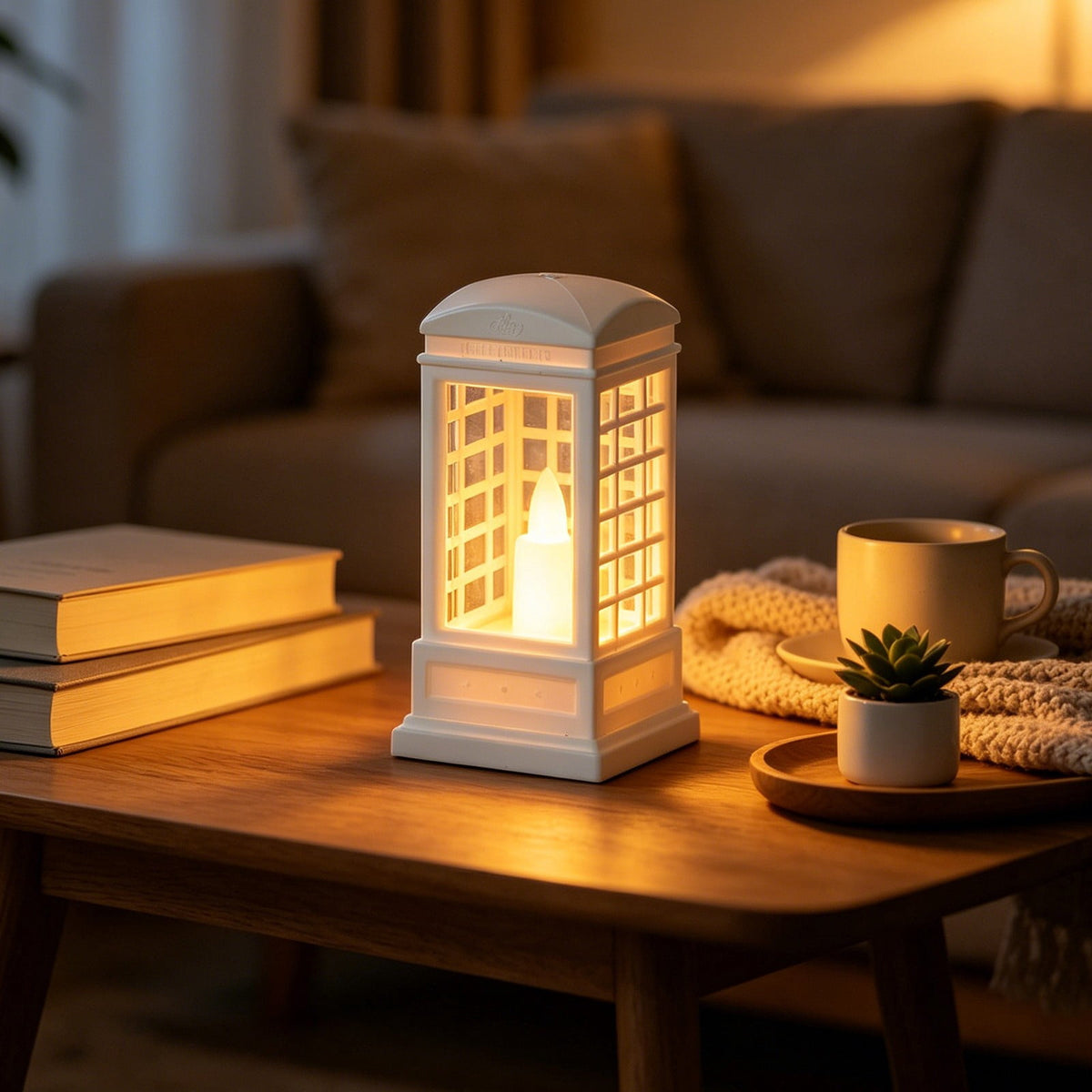 Djiypn Mini Lanterns 2Pack LED Small Lanterns Decorative Indoor Outdoor Hanging Lantern Decorative Candle Light Farmhouse Decor for Weddings Western Camping Party Halloween Christmas Decorations