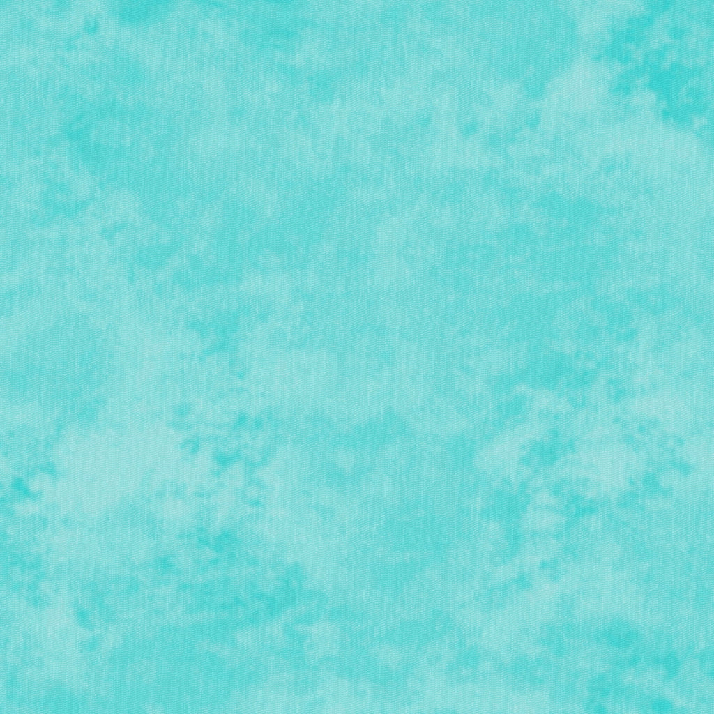 Fat Quarter 100% Cotton Textured, Aqua, 18"x 21" for Quilting & Sewing, 1 Each