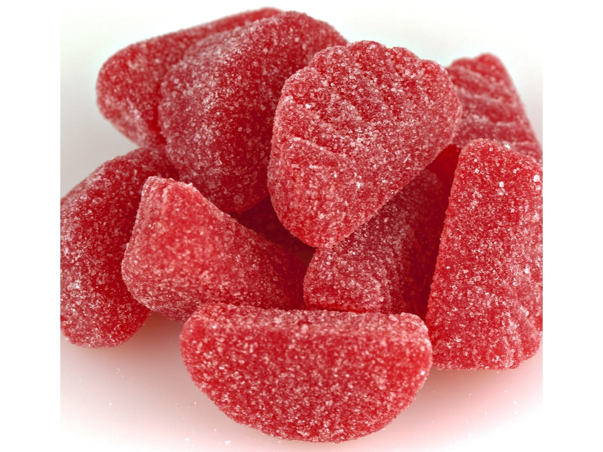SweetGourmet Jelly Cherry Slices Bulk Candy | 1 Pound