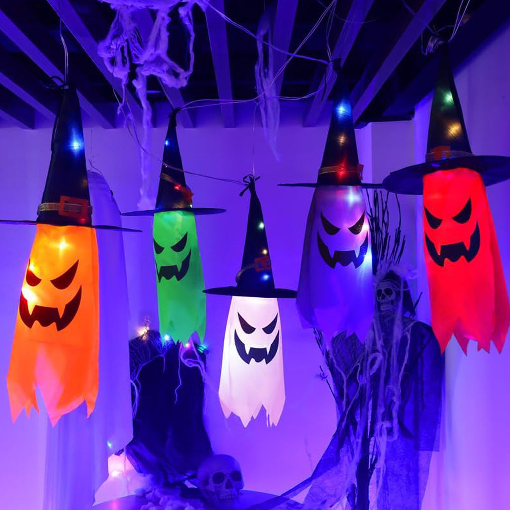 MYFLOCY Halloween String Lights Indoor Outdoor Porch Courtyard Decorations ( Orange Pumpkin )