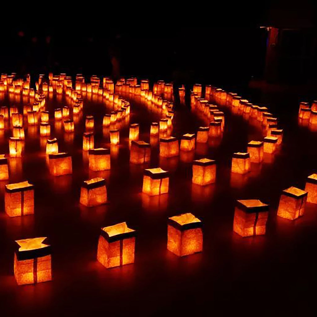 10 pcs Water Floating Candle Lanterns Outdoor Water Lantern for Praying 4.3 Inch
