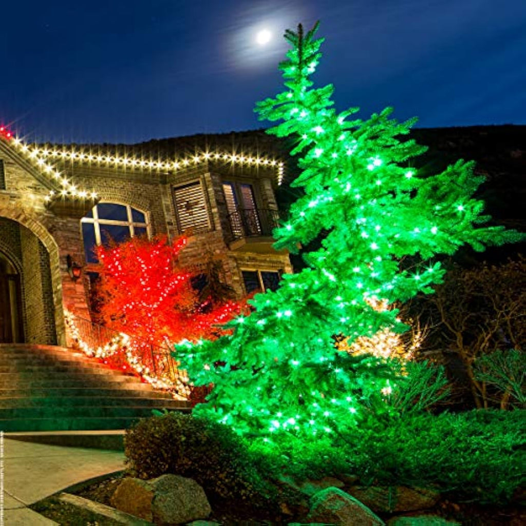 Wick's Outdoor Living LED 5MM Orange Holiday Lights, 24 FT in length, 70 CT, and 6 different color options