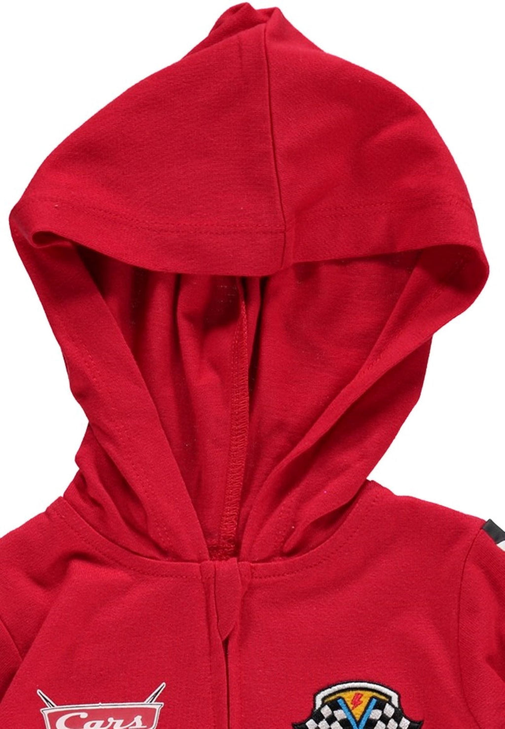Disney Cars Toddler Boy or Girl Cosplay Hooded One Piece McQueen Red