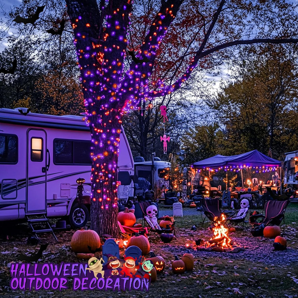 JMEXSUSS 200 LED Christmas Lights Indoor Outdoor, Connectable Warm White Christmas Tree Lights Clear Wire, 66 Ft Twinkle Fairy String Lights Plug in for Bedroom Wedding Christmas Tree Decorations