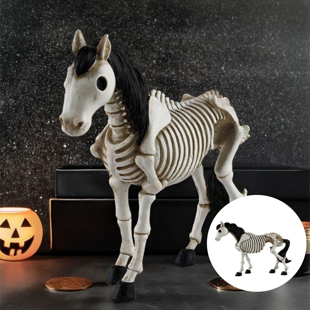 amlbb Halloween Decorations Outdoor Halloween Dark Terror Skeleton Decoration Props Set Up Ghost House Halloween Decor on Clearance