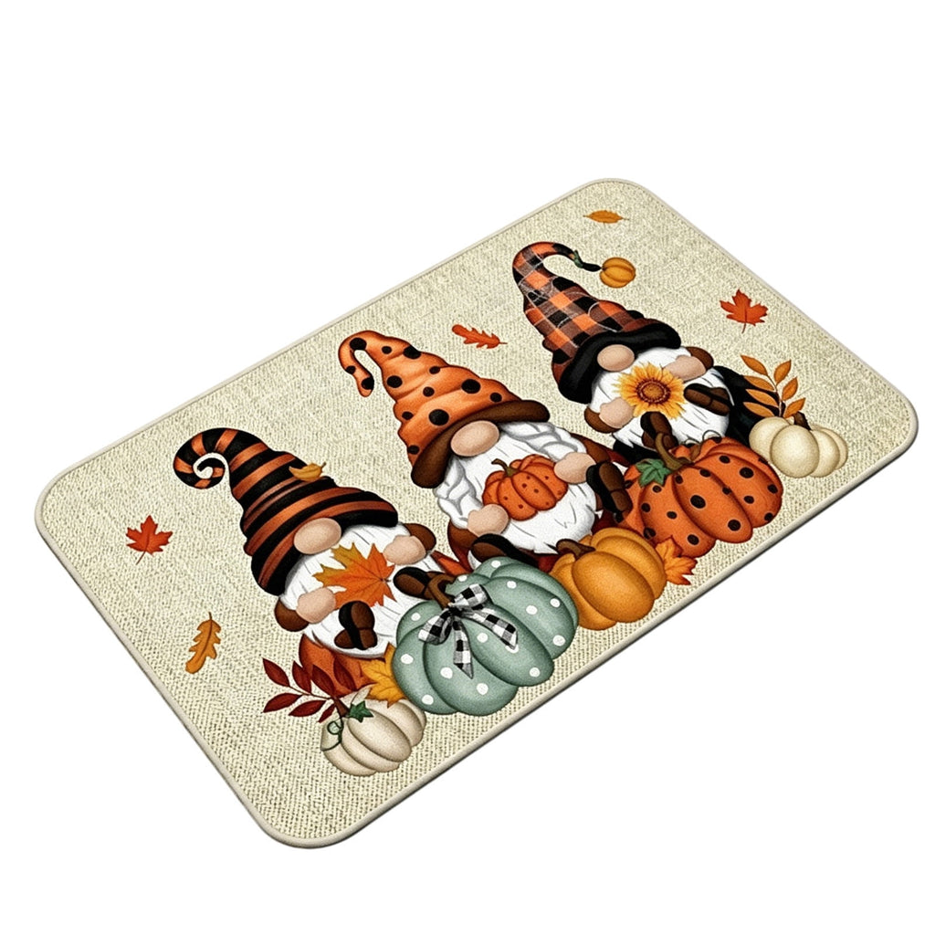 Autumn Door Mat for Entryway, 16x24 Inch, Fall-Themed Floor Doormat for Home Decor, Non-Slip Rug Mat for Living Room, Kitchen, Bedroom, Gifts for Fall Lovers (E)