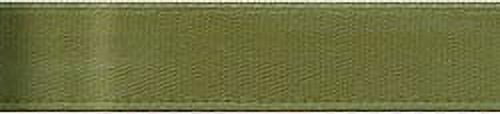 (3 pack) Offray Ribbon, Forest Green 5/8 inch Single Face Satin Polyester Ribbon, 18 feet