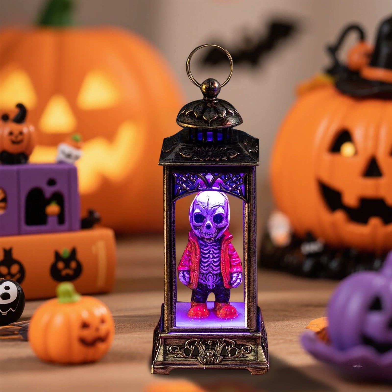 Halloween LED Skeleton Battery Operated Flameless Candle Light For Party Bar & Room Decorations