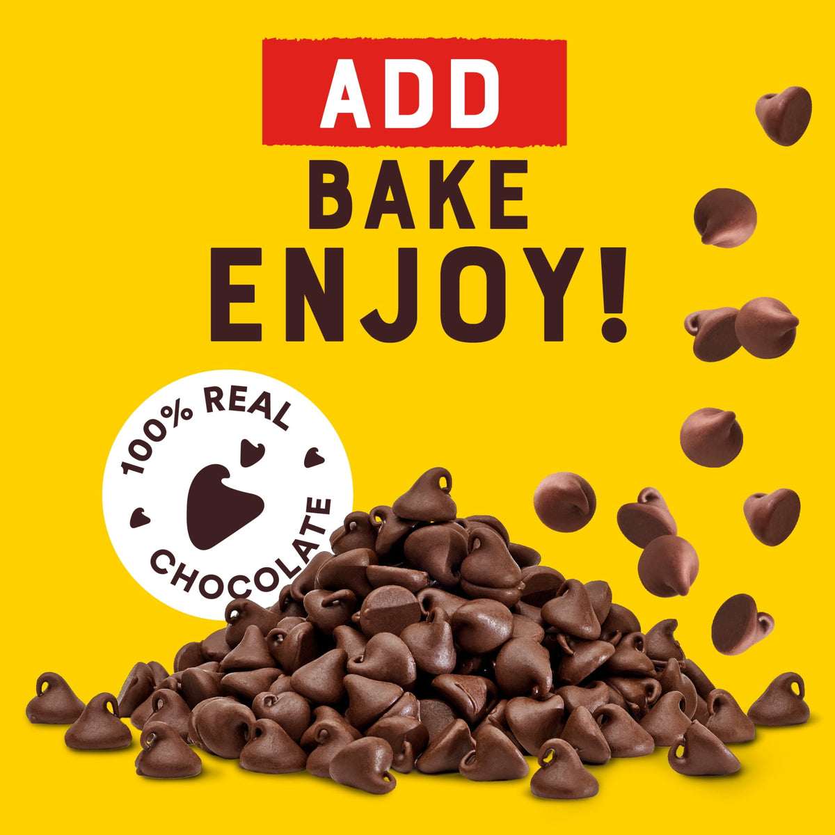 Nestle Toll House Semi Sweet Chocolate Baking Chips, 12 oz Bag