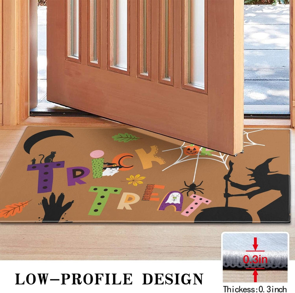 Bear Rugs Tribal Doormat Non-Slip Absorbent Resist Dirt Front Door Mat Machine Washable Welcome Mats Outdoor Inside Floor Rugs for Entryway 30" X 17"…
