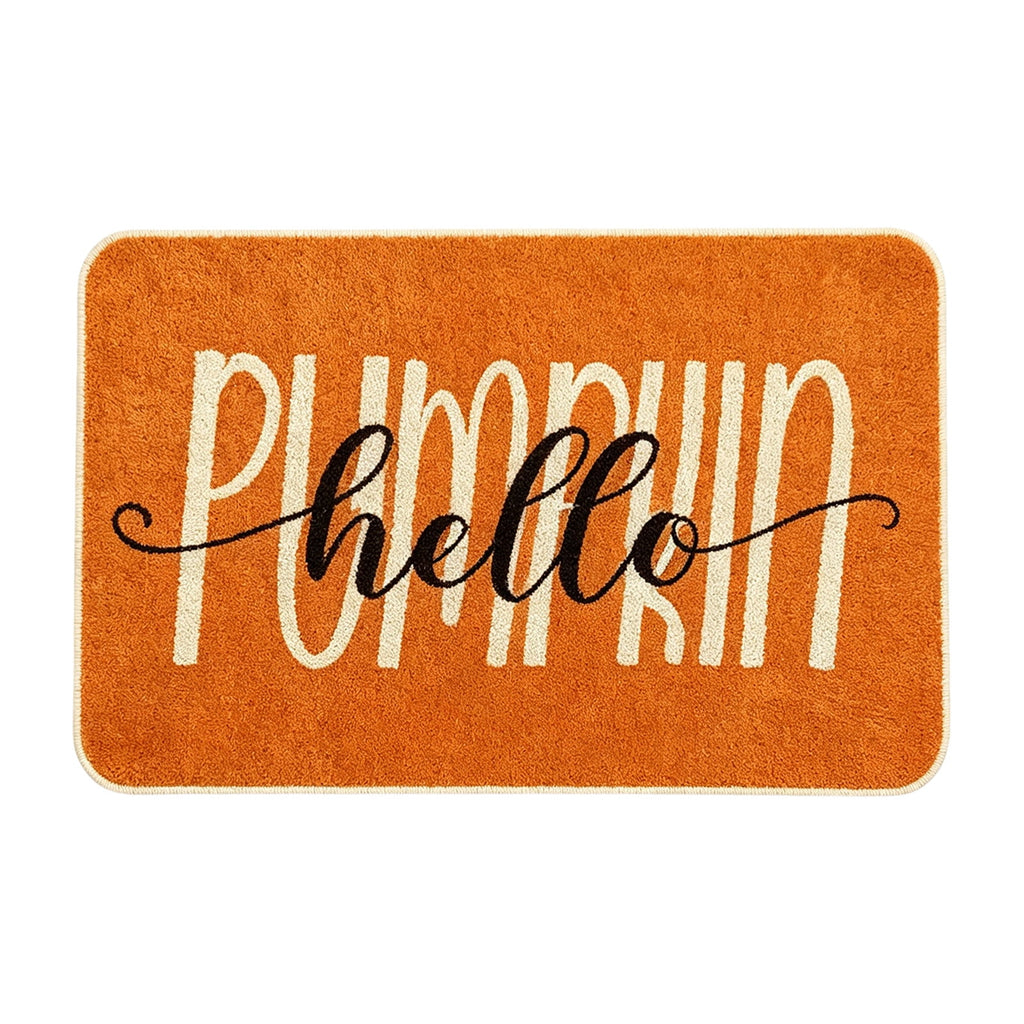 Autumn Door Mat for Entryway, 16x24 Inch, Fall-Themed Floor Doormat for Home Decor, Non-Slip Rug Mat for Living Room, Kitchen, Bedroom, Gifts for Fall Lovers (E)