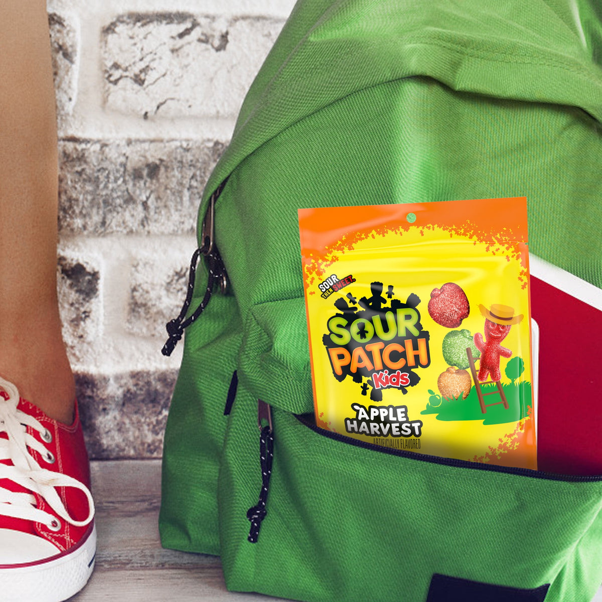SOUR PATCH KIDS Apple Harvest Soft & Chewy Candy, 10 oz