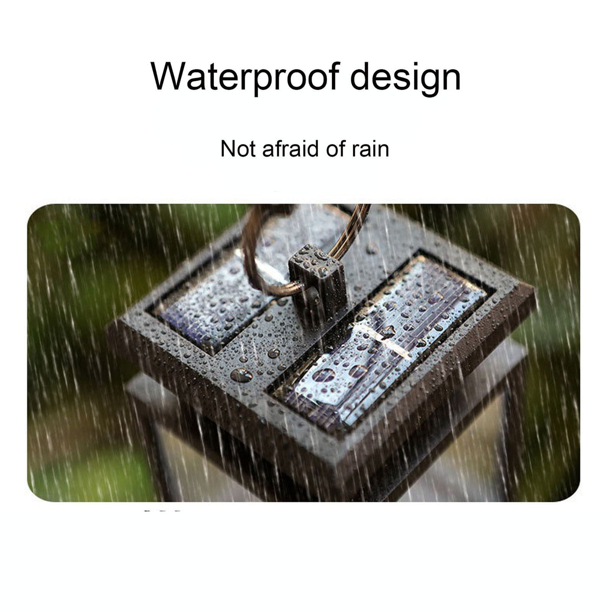 Kugisaki Solar Lantern Outdoor Waterproof Hanging Lamp ,Decorative Lights for Outside Yard Patio Backyard Porch