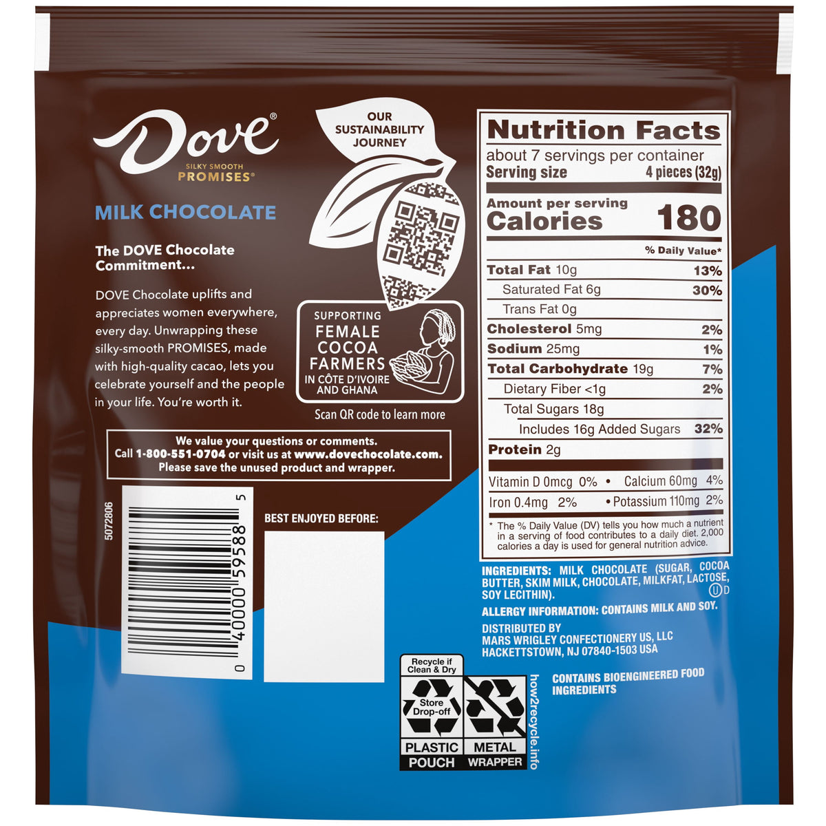 Dove Promises Milk Chocolate Pumpkins Fall Candy - 8.87oz