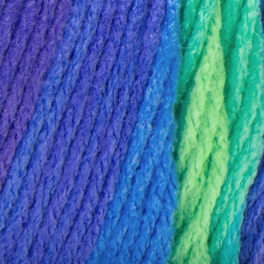 Red Heart® Super Saver® 4 Medium Acrylic Yarn, Bonbon Print 5oz/142g, 236 Yards