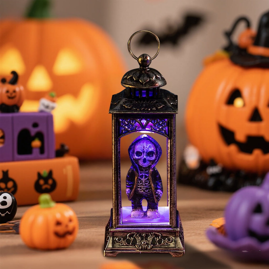 Halloween LED Skeleton Battery Operated Flameless Candle Light For Party Bar & Room Decorations