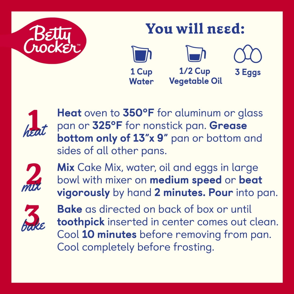 Betty Crocker Favorites Super Moist, Chocolate Fudge, Cake Mix, 13.25 oz
