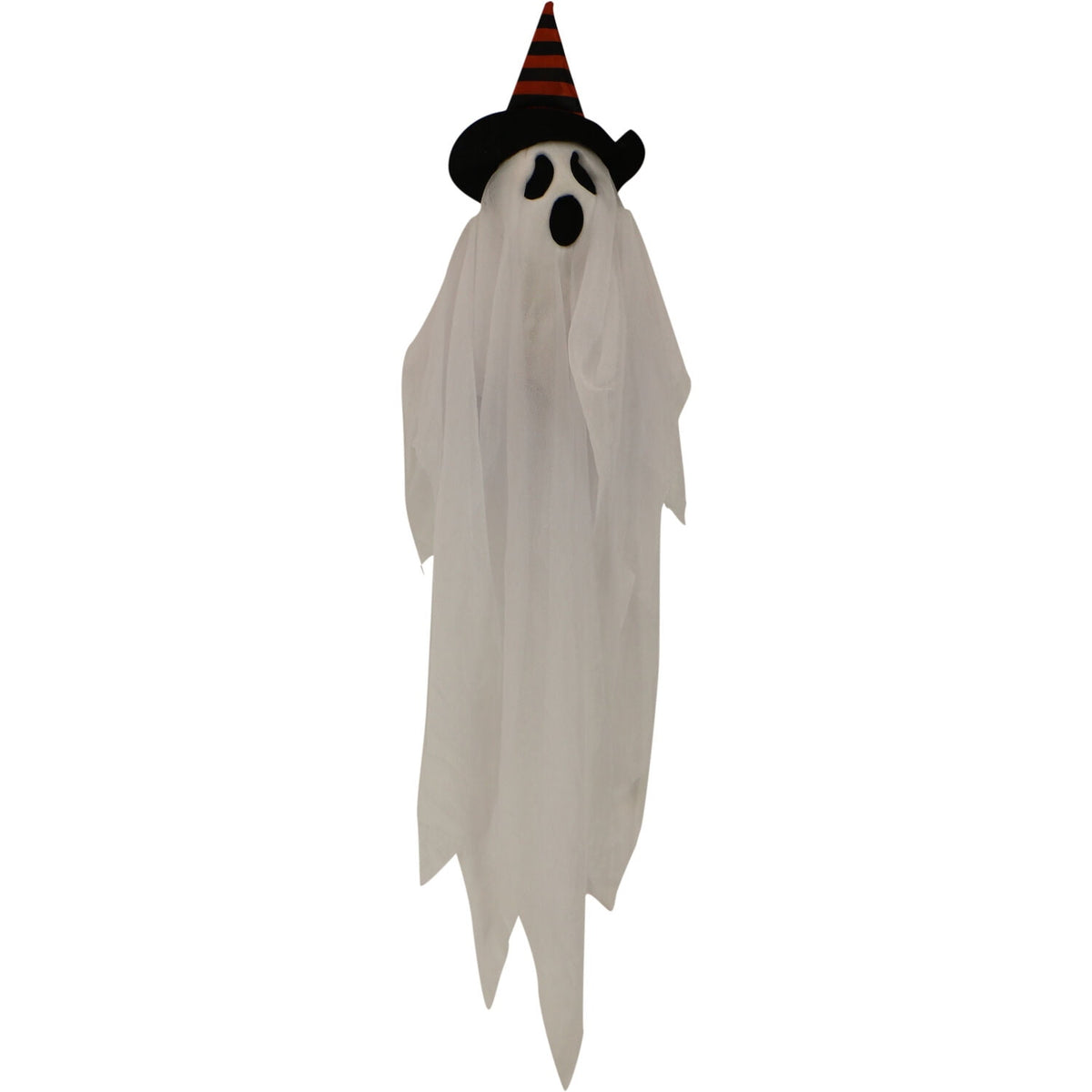 Haunted Hill Farm Set of 3 Hanging Ghosts, Indoor/Outdoor Halloween Decoration, HHGHST-8H
