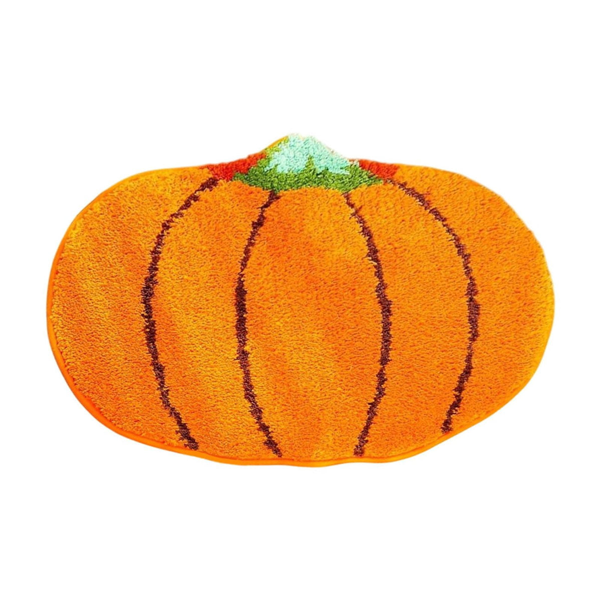 YIMWNYI Halloween Pumpkin Rugs, Decorative Floor Mat, Doormat for Living Room, Kitchen, Thanksgiving Day, Soft Bathroom Mat, Fall Themed Home Decor, Easy to Clean Rug
