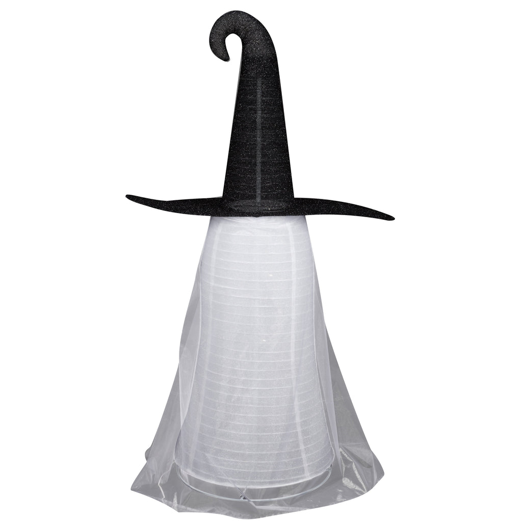 Halloween Outdoor Decor Ghost w/Hat Spooky Moods 41.93 in L x 71.85 in H x 26.97 in W 8.64 lb