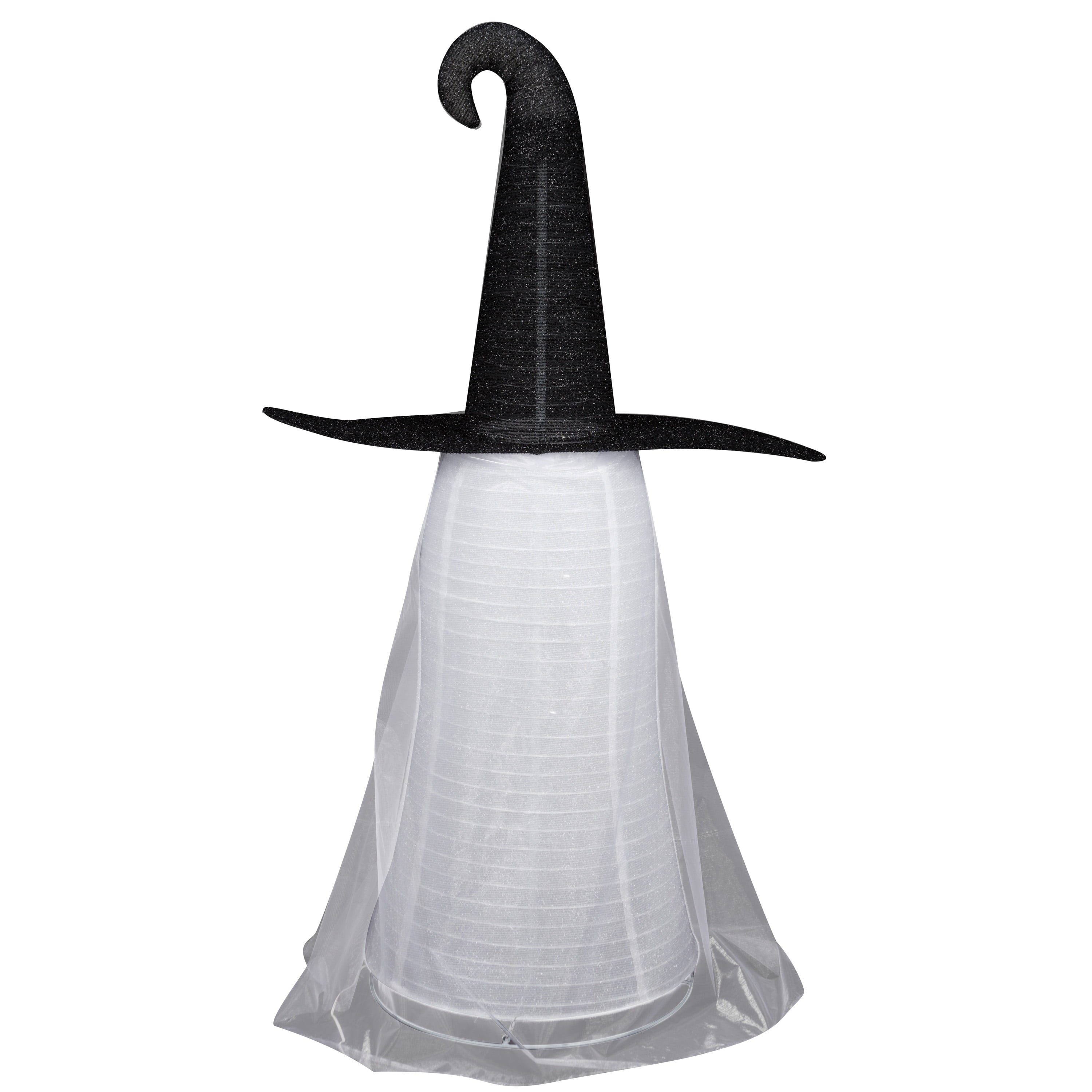 Halloween Outdoor Decor Ghost w/Hat Spooky Moods 41.93 in L x 71.85 in H x 26.97 in W 8.64 lb