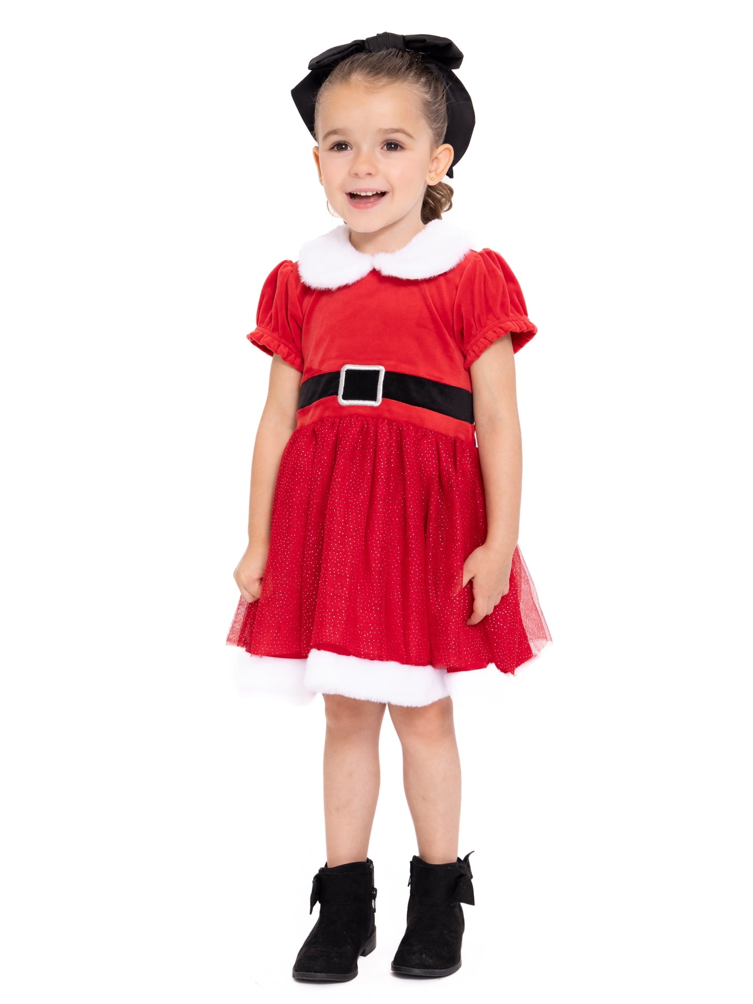 Toddler Girl Elf Velour Cosplay Dress, Sizes 12M-5T