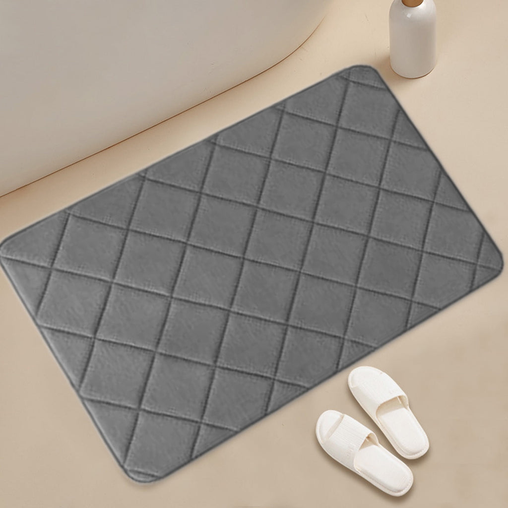 YZEGDCH Bathroom Rugs Yellow Extra Soft Rugs Absorbent Quick Dry Machine Washable