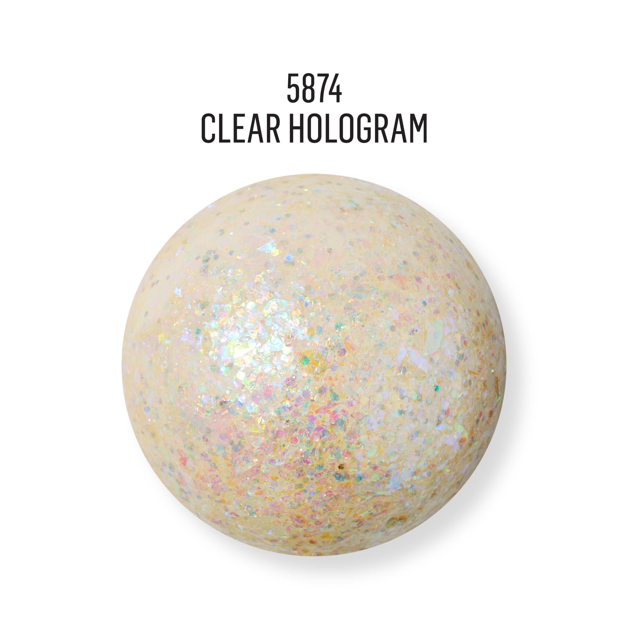 FolkArt Glitterific Acrylic Craft Paint, Glitter Finish, Hologram, 2 fl oz