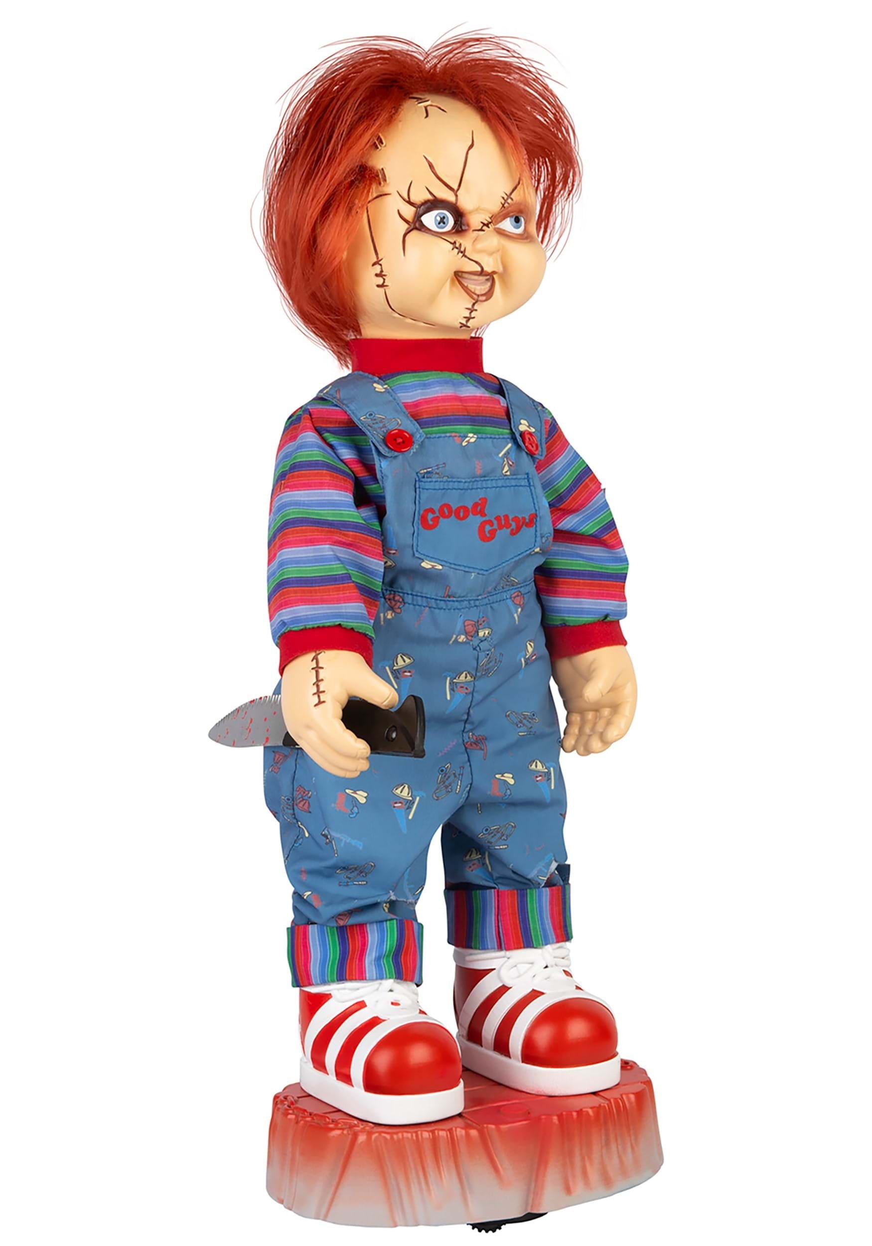 2ft Chucky Animated Doll Life Size Halloween Prop Horror Movie Good Guys Figure